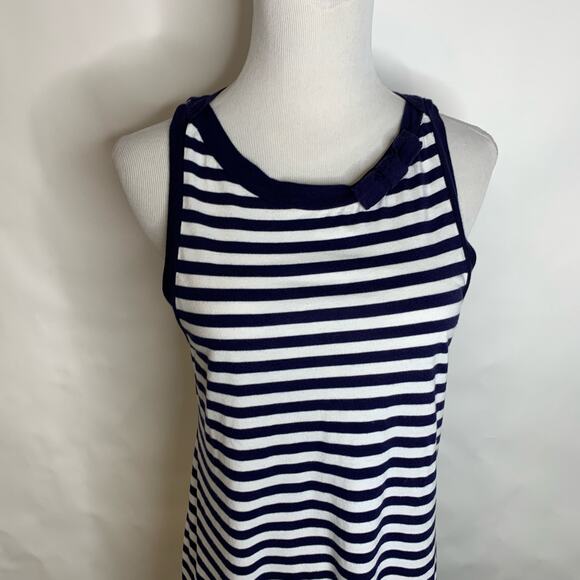 Kate Spade New York Blue Yellow White Striped Tank Tunic Sz Small - Picture 3 of 8